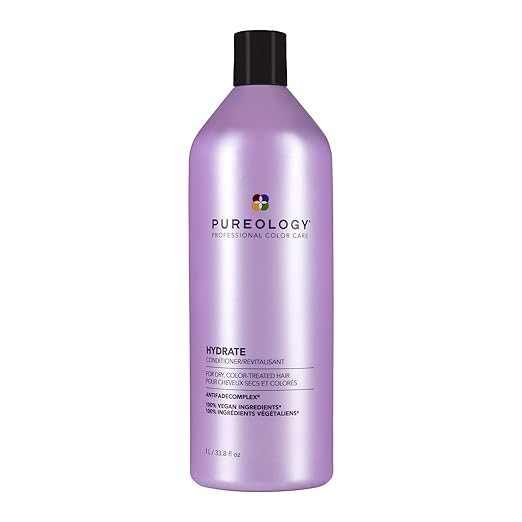 Pureology Hydrate Conditioner - For Dry or Color Treated Hair, Nourishing Conditioner to Restore ... | Amazon (US)