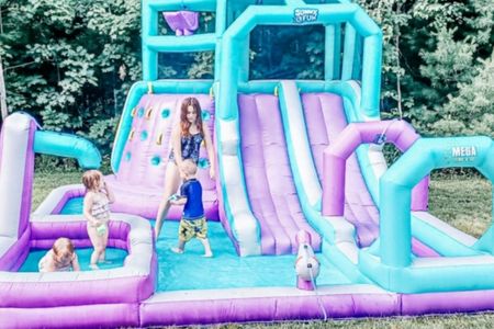 Summer fun in the blowup water park 

#summer #kids #waterplay #activities #home #backyard #family #amazon #amazonfinds #trending #trends

#LTKkids #LTKswim 

#LTKSwim #LTKParties #LTKKids