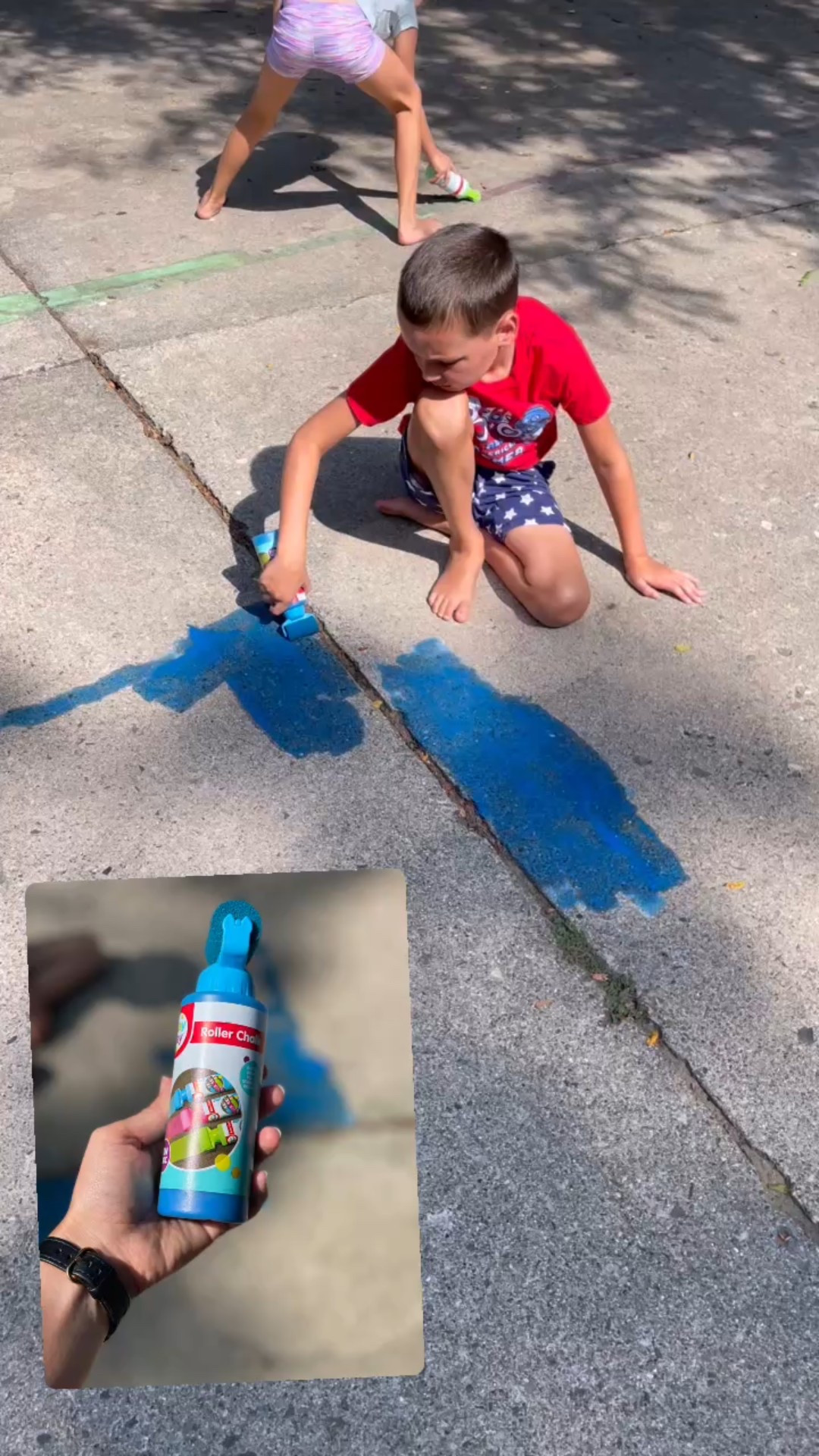 Roller chalk for kids 