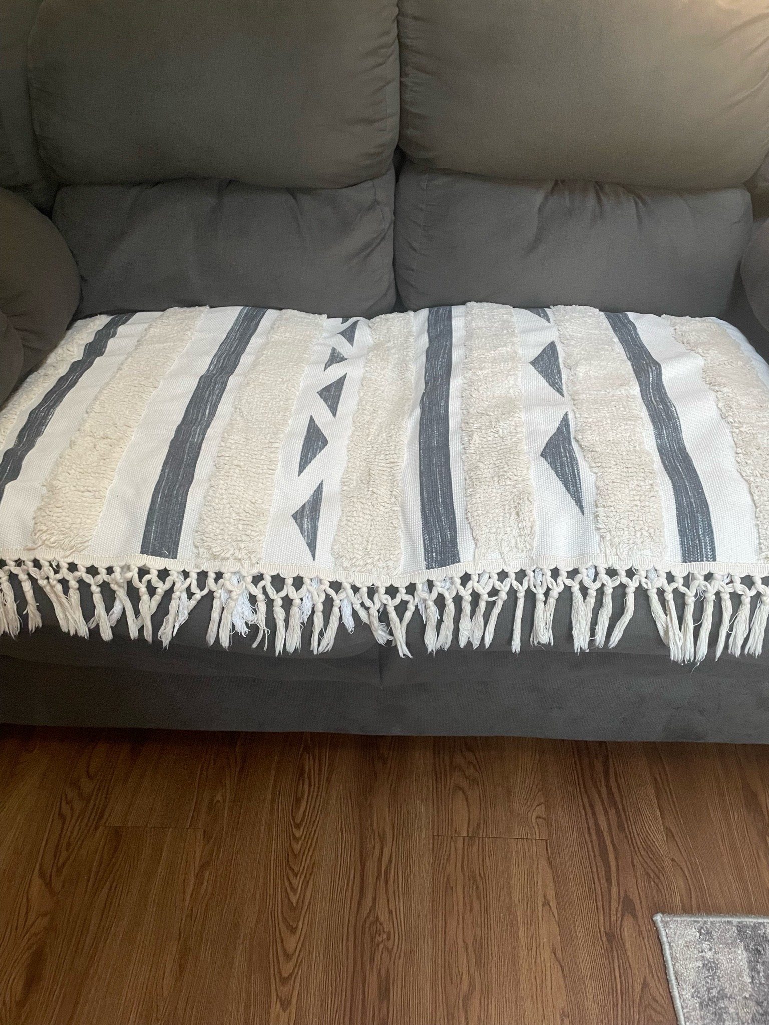 My boho couch cover I’m in love with! I’ll be ordering the back covers for sure!

#LTKHome