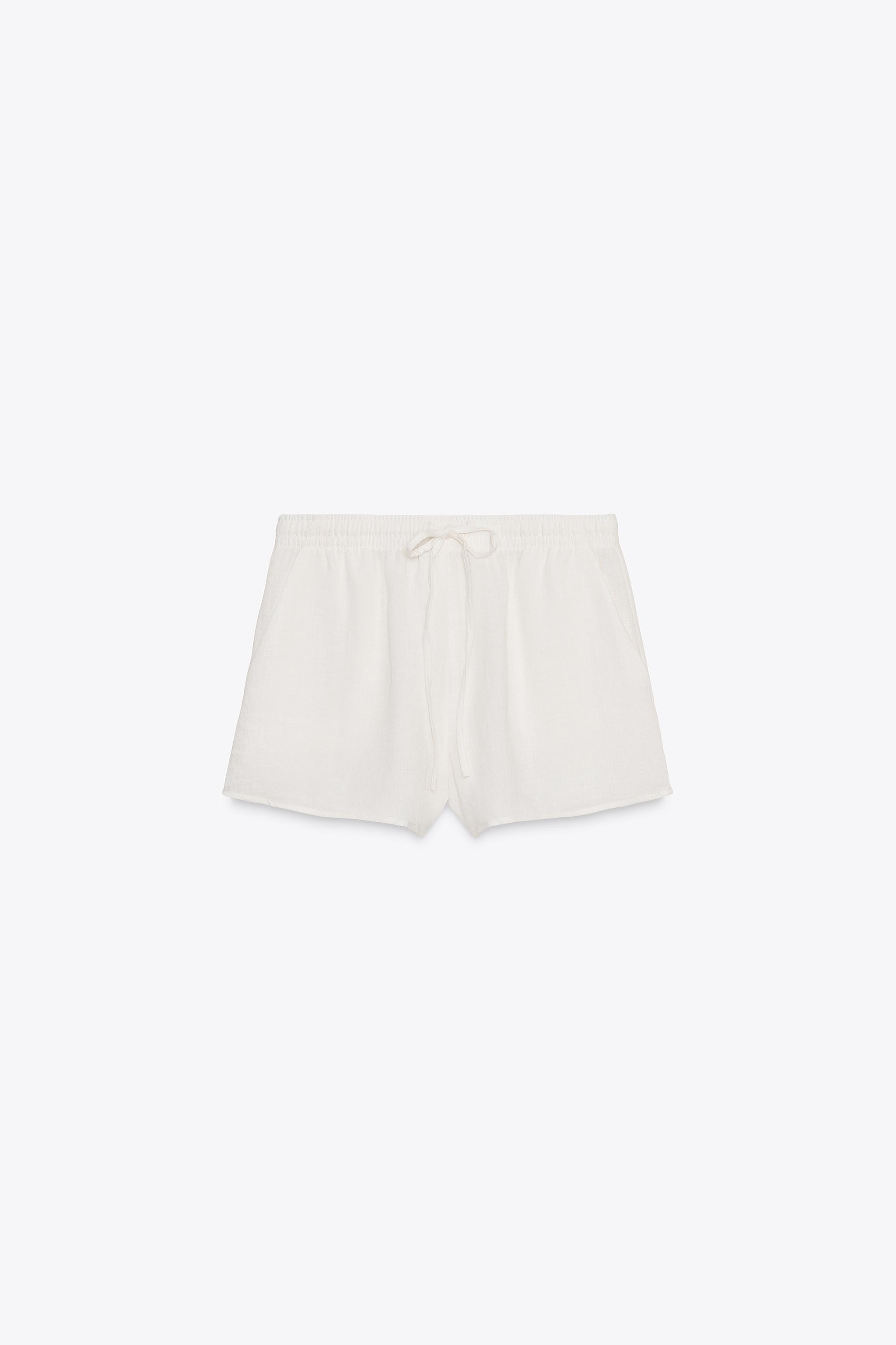 DRAWSTRING MINI SHORTS | Zara US