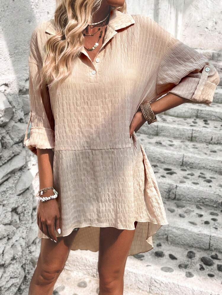 Split High Low Hem Cover Up
       
              
              CA$22.49        
    (3)
       ... | SHEIN