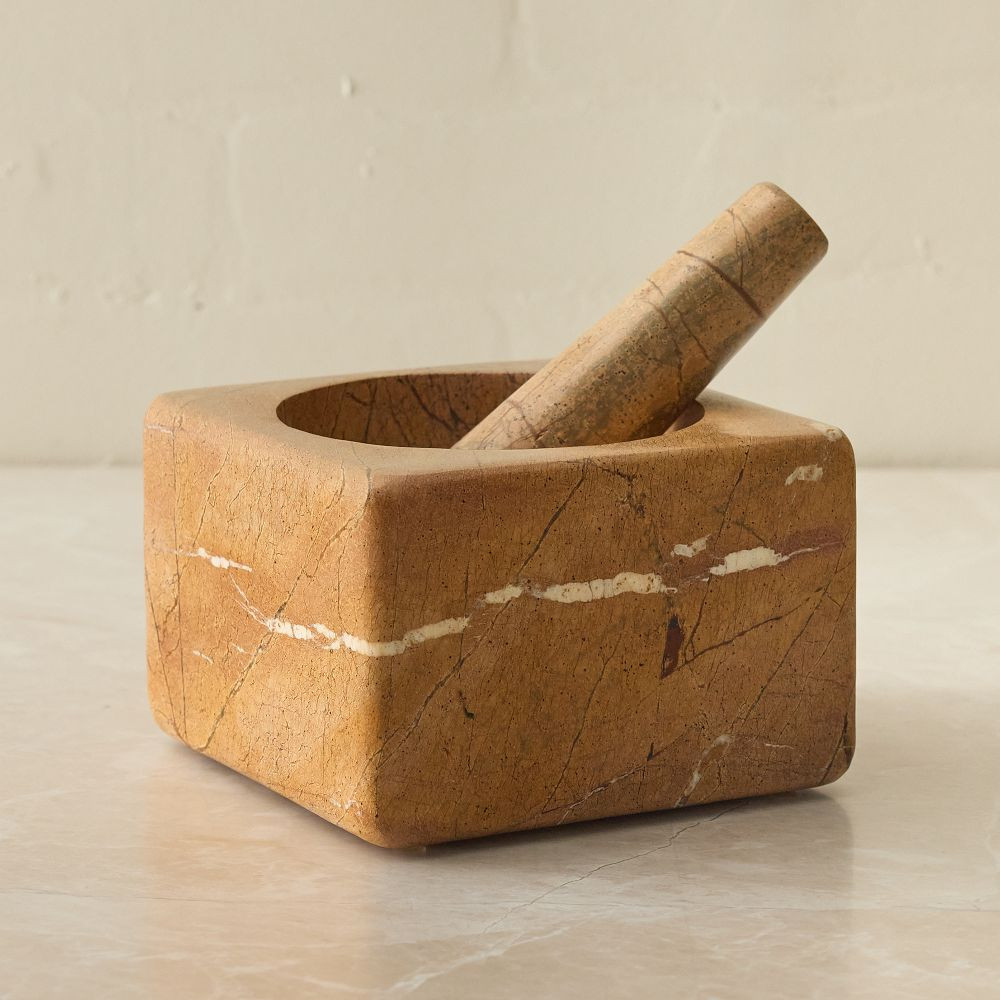 Marble Mortar &amp; Pestle | West Elm (US)