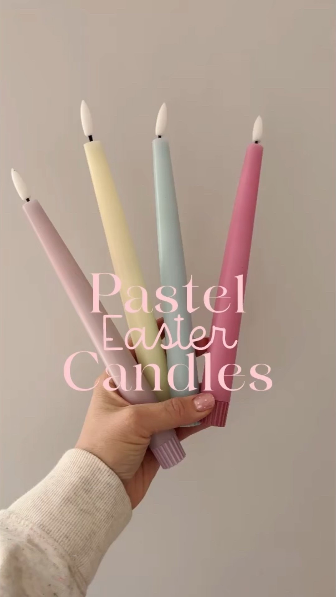 The cutest Easter candles, they would add to any Easter decor 

#LTKHome
