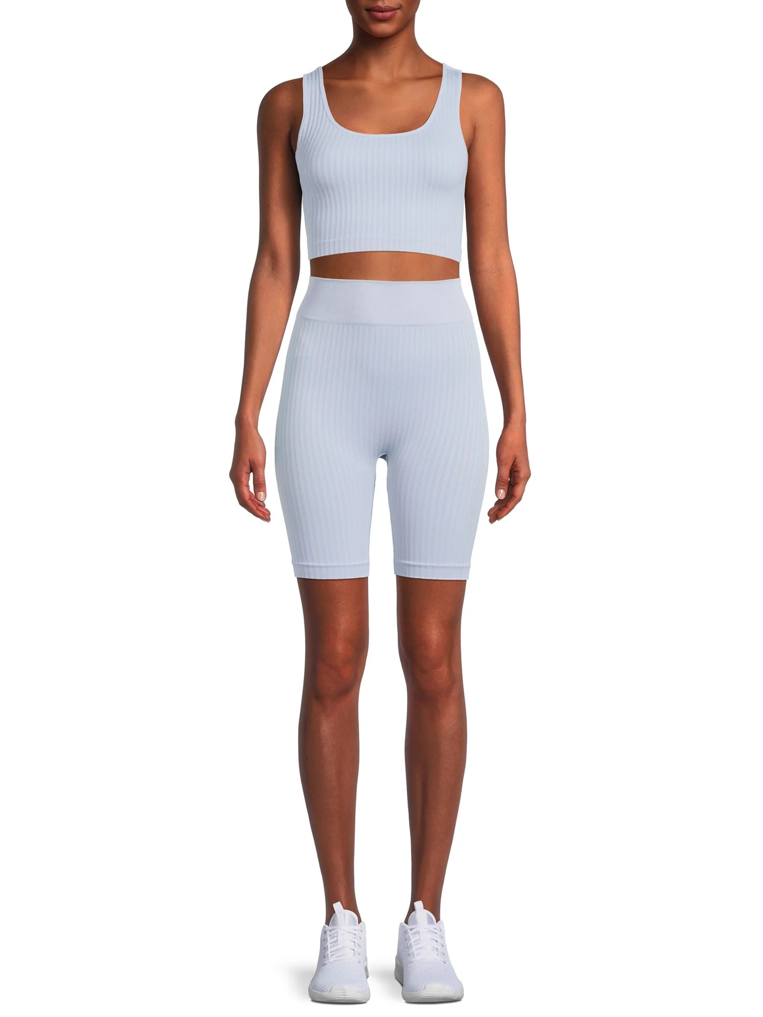 No Boundaries Juniors’ Seamless Active Set, 2-Piece - Walmart.com | Walmart (US)