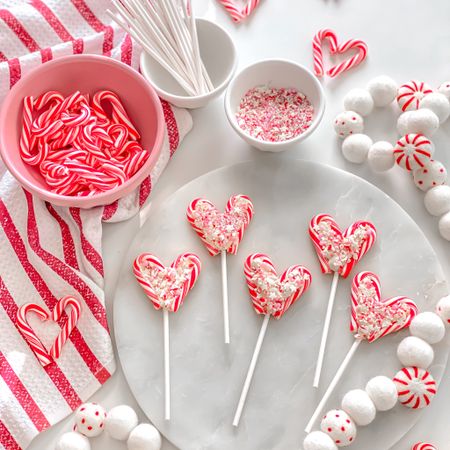 Candy Cane Lollipops 

A cute treat that’s ready in less than 15 minutes.  Perfect for Christmas parties! 

#LTKfamily #LTKHoliday #LTKSeasonal