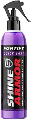 SHINE ARMOR Ceramic Coating Fortify Quick Coat Car Wax Polish Spray Waterless Wash & Wax Hydropho... | Amazon (US)
