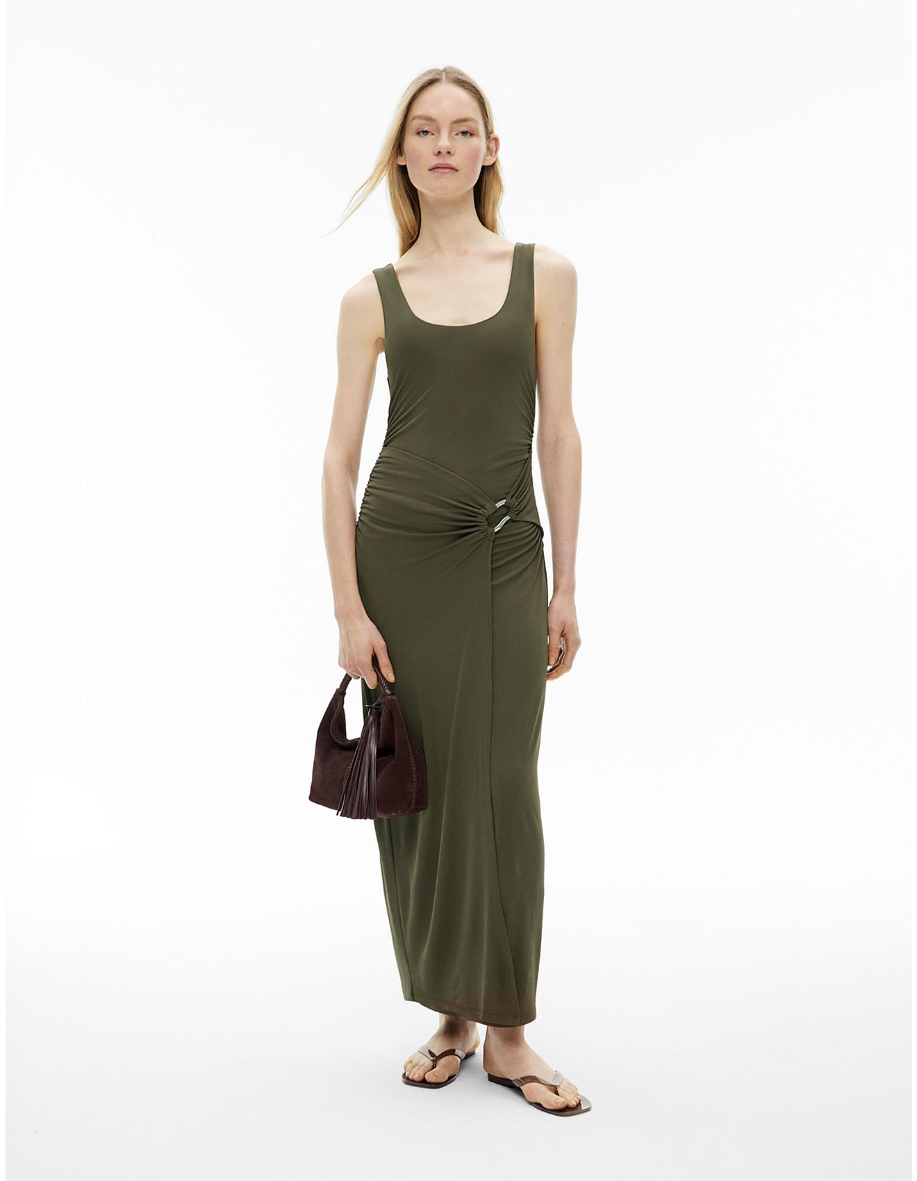 Jersey Ring Detail Dress | David Jones (Australia & New Zealand)