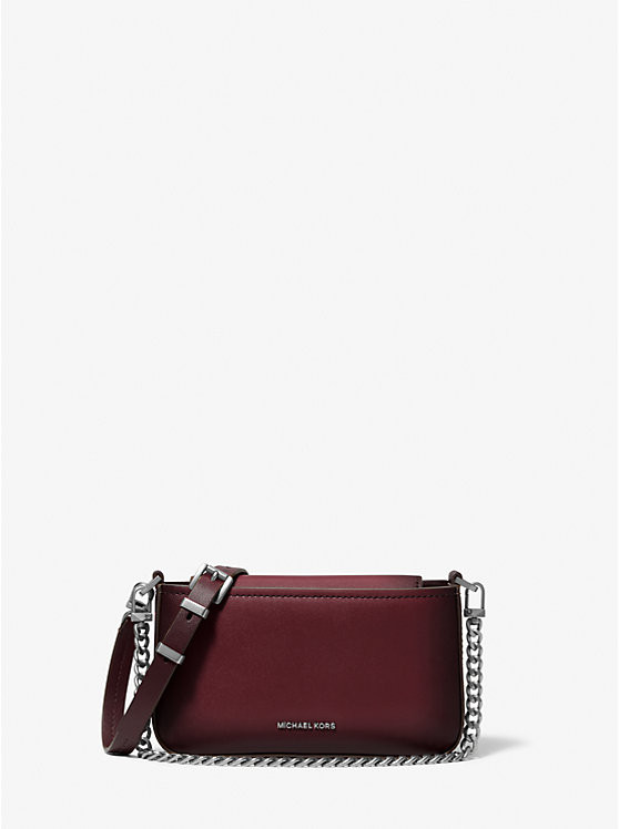 Bryant Small Burnished Leather Convertible Crossbody Bag | Michael Kors US