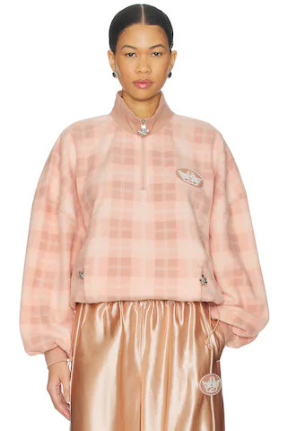 Boys Lie On My Team A1 Alex Pullover in Pink Plaid from Revolve.com | Revolve Clothing (Global)