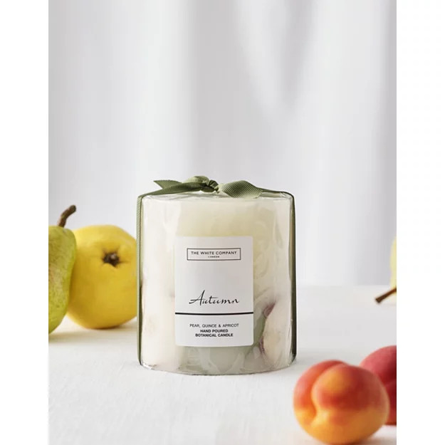 The White Company Autumn Botanical Candle - Medium, No Colour, Size: One Size | The White Company UK & ROW