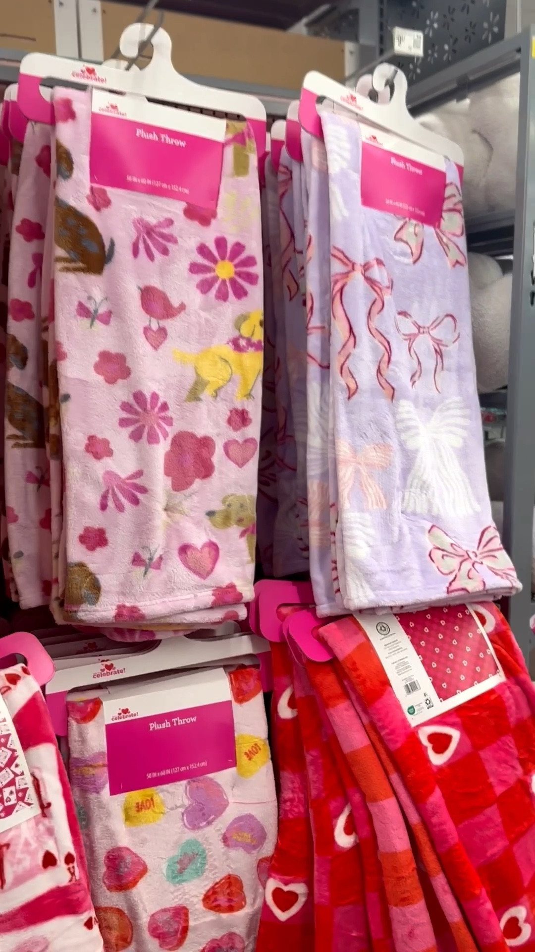 Walmart had the cutest valentines blankets! 😍 under $10 🤌🏻 

Way to Celebrate Super Soft Cozy Valentines Day Oversize Plush Throw Blankets, Bows

#LTKSeasonal #LTKHome #LTKGiftGuide