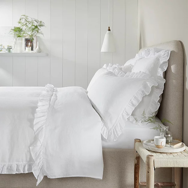 Kara Hemp Duvet Cover | Kara Hemp Bed Linen Collection | Bed Linen Collections | The White Compan... | The White Company (UK)