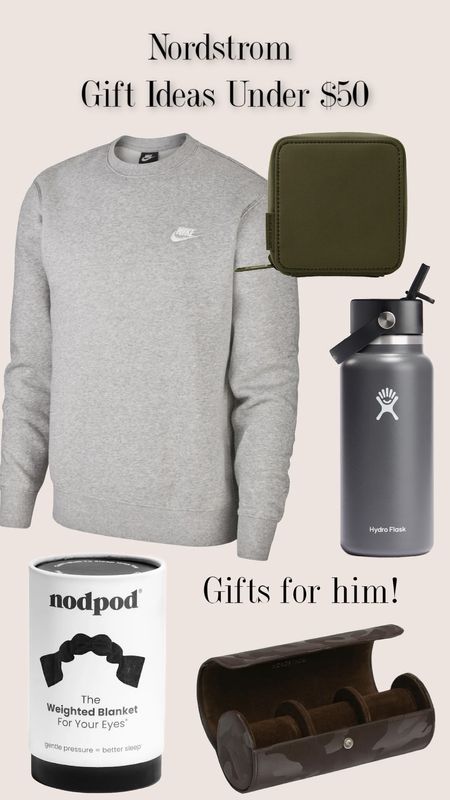 It’s gifting season! 
Here are my *Gifts for him* under $50 from Nordstrom! Order now so you can get everything in time for Christmas!🎄🎁

#LTKGiftGuide #LTKfindsunder50 #LTKHoliday