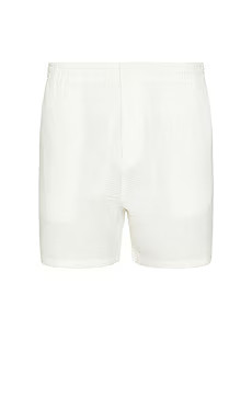 Lacoste Waffle Monochrome Elasticated Textured Shorts in Flour from Revolve.com | Revolve Clothing (Global)