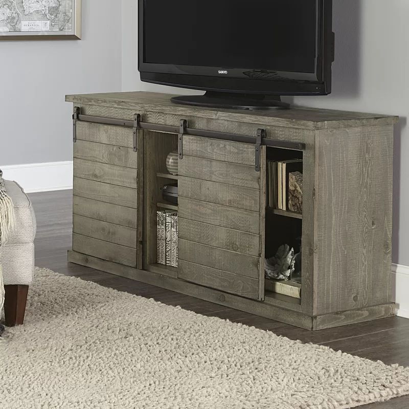 Laursen Solid Wood TV Stand for TVs up to 75" | Wayfair North America