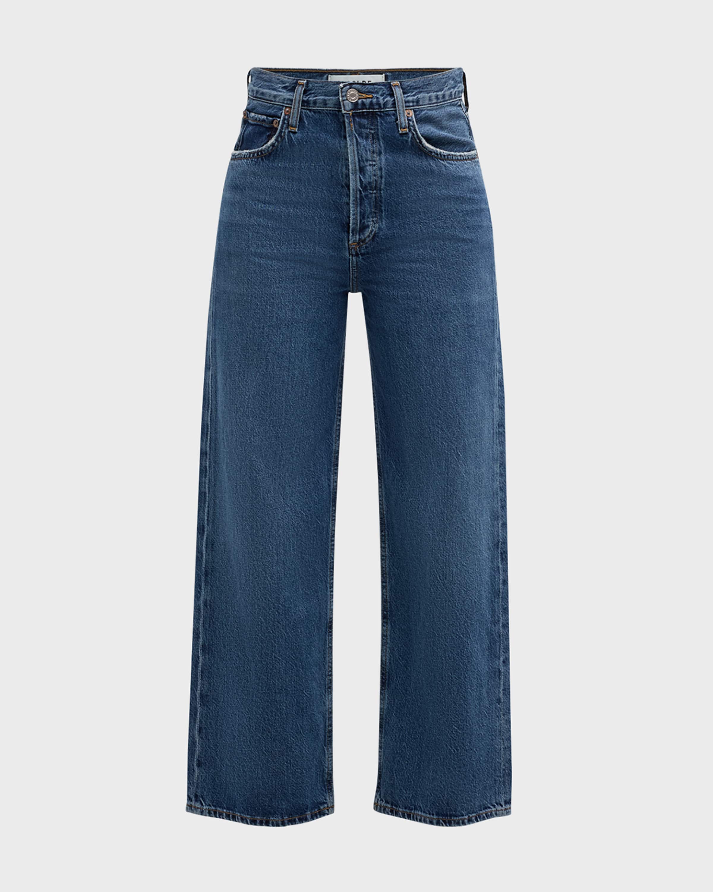 Ren High-Rise Wide-Leg Jeans | Neiman Marcus