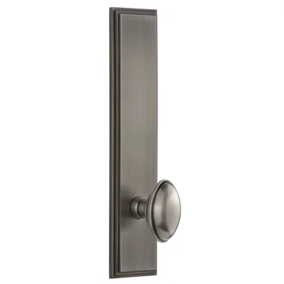 Grandeur Carré Tall Plate Double Dummy with Eden Prairie Door Knob | Wayfair North America