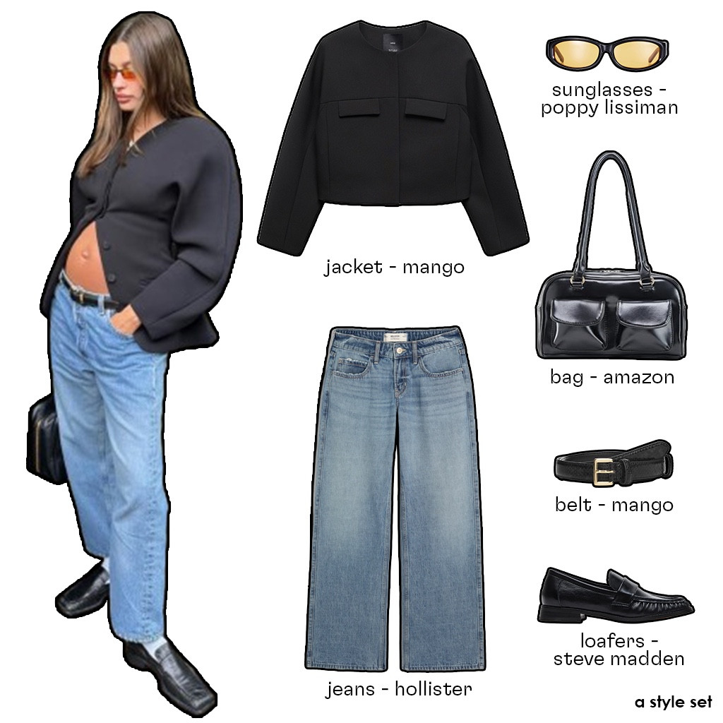 recreating hailey bieber’s maternity looks for less ❤️‍🔥

#LTKFindsUnder100 #LTKStyleTip