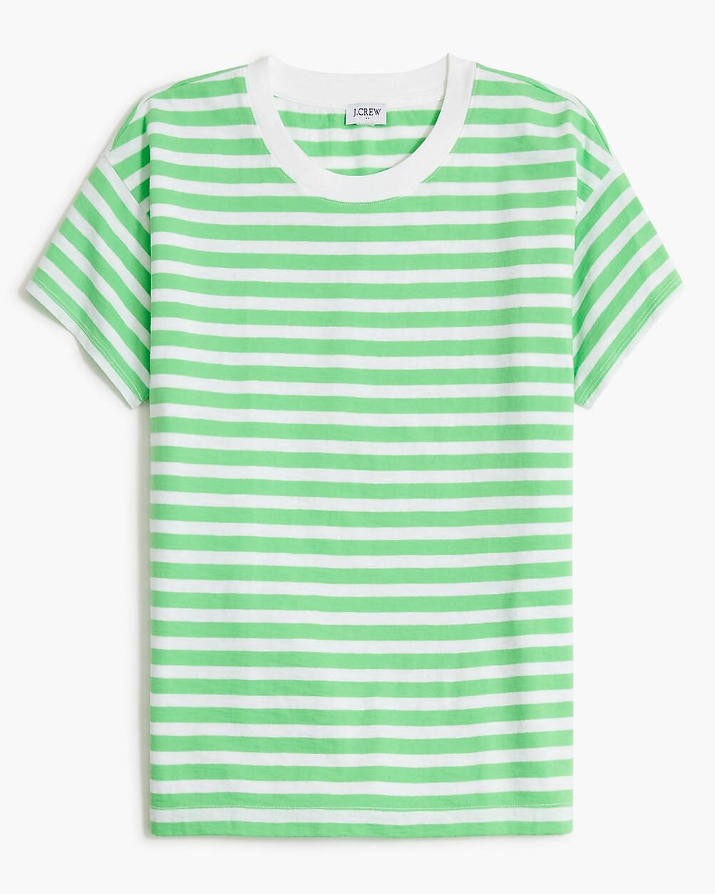 Striped crewneck tee | J.Crew Factory