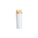 Solid Match Holder/ Striker with Gold Accent | Lo Home by Lauren Haskell Designs