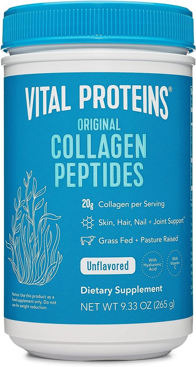 Vital Proteins Collagen Peptides Powder Supplement (Type I, III), for Hair, Nails, Skin and Joint... | Amazon (US)