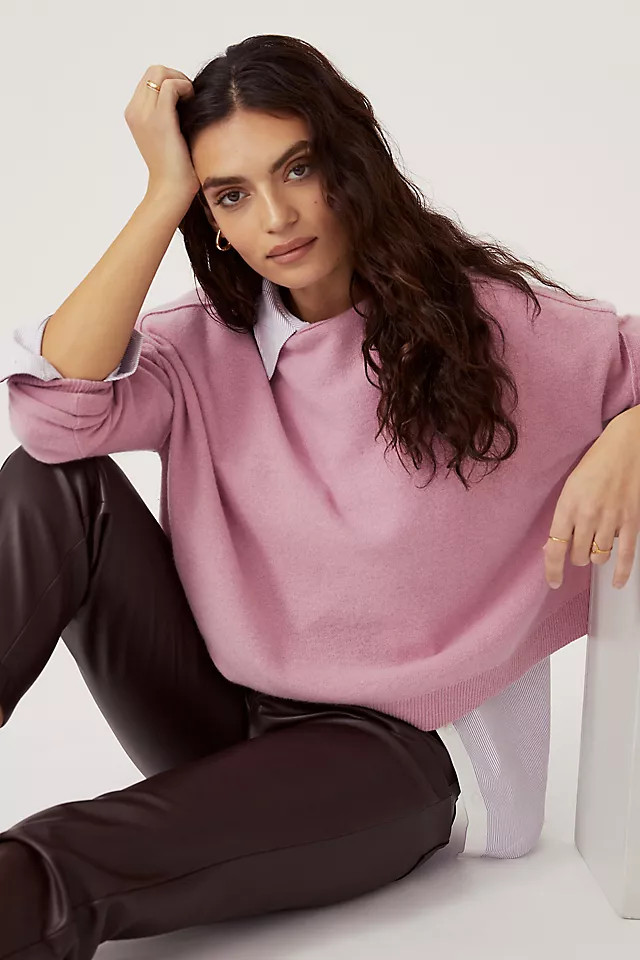 The Alani Cashmere Mock-Neck Sweater | Anthropologie (US)