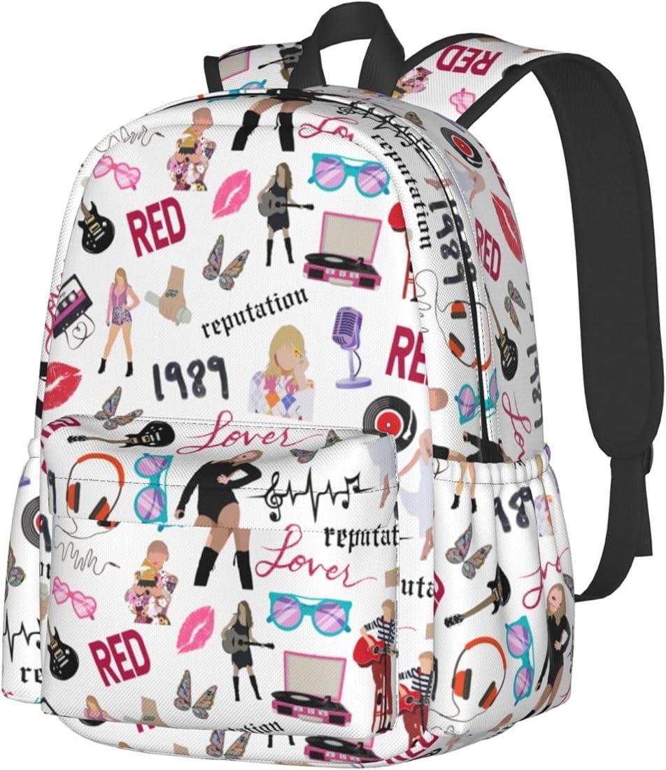 SHISHANGNX Music Backpack 16 Inch Lightweight Laptop Backpack Travel Bag | Amazon (US)
