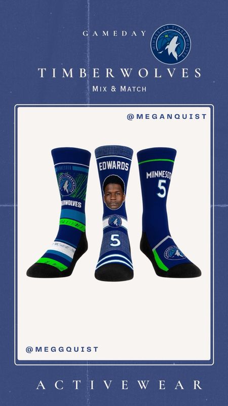 Timberwolves socks 
NBA socks 
Nike socks 
Athletic socks 

#LTKGiftGuide #LTKfitness #LTKmens