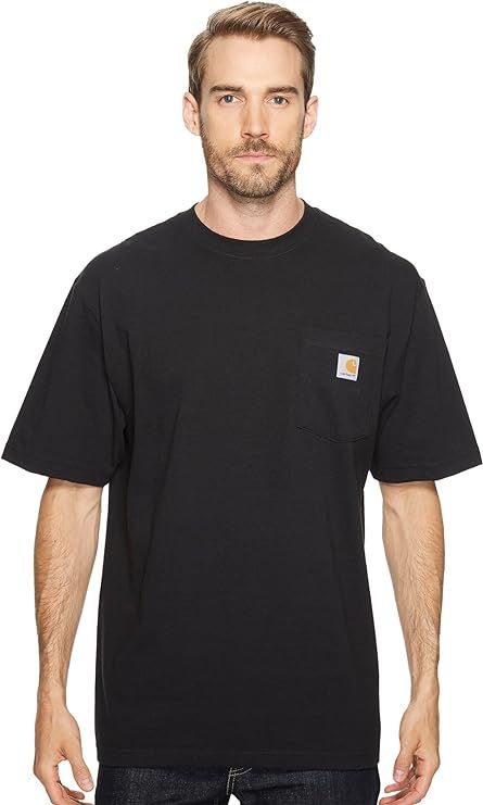 Carhartt Men's Loose Fit Heavyweight Short-Sleeve Pocket T-Shirt | Amazon (US)