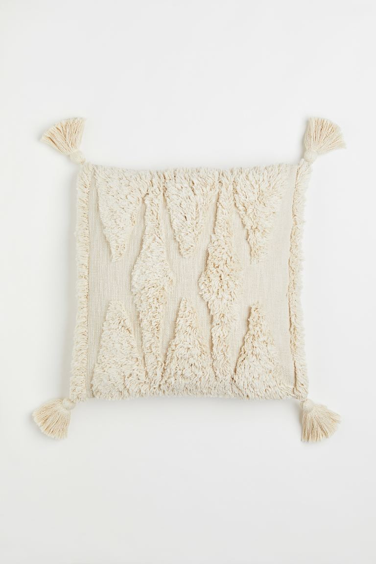 Getuftete Baumwollkissenhülle | H&M (DE, AT, CH, NL, FI)