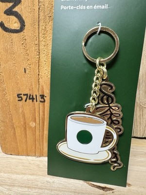 2025 Starbucks Xmas Holiday Keychain Mug Coffee Person Christmas Winter | eBay US