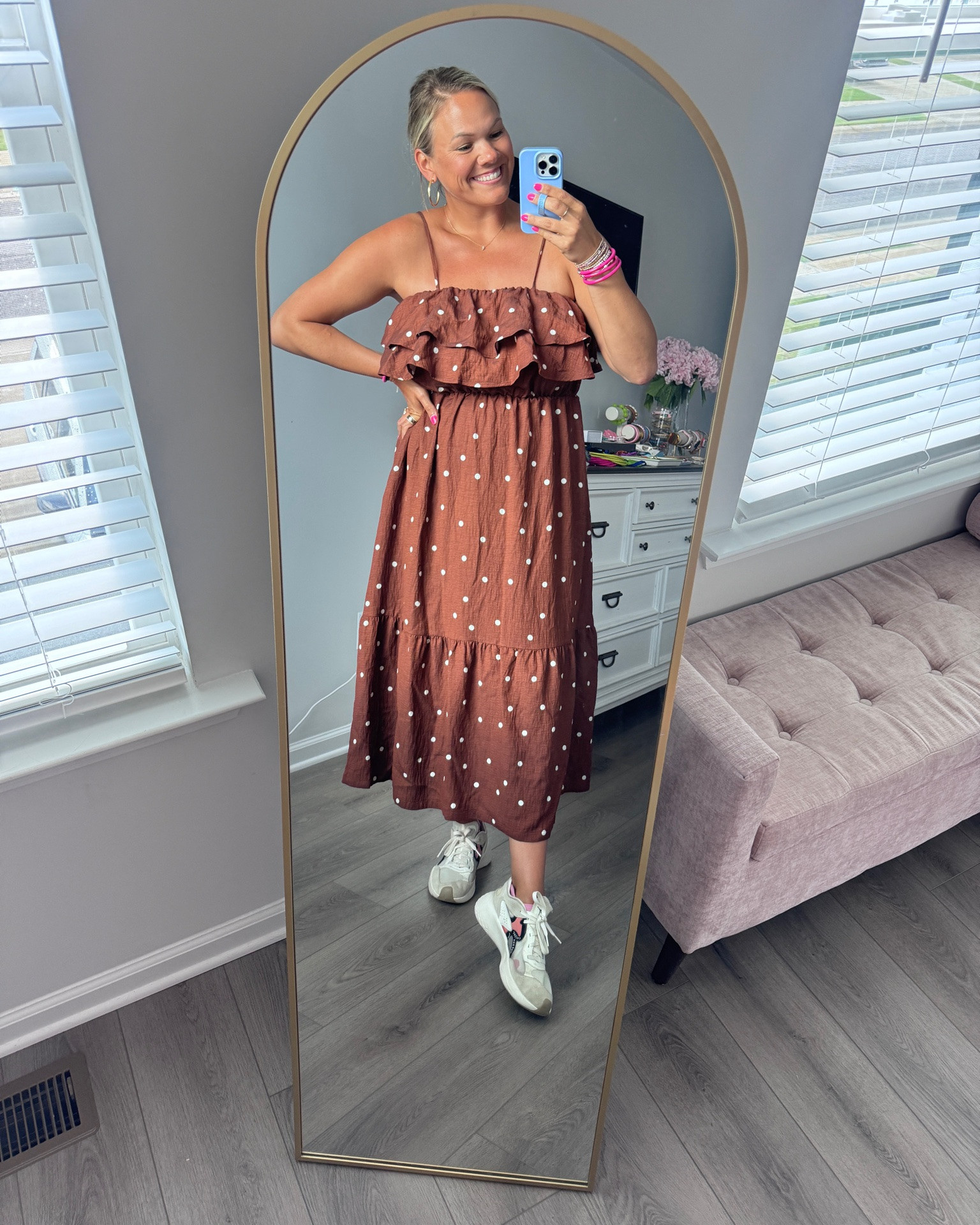 Ok Target, I am obsessed 🤎🐻🥥🤠

This is perfect for so many things and I cannot wait to wear it this summer! 

Summer dress | polka dot dress | target finds  | wedding dress | concert outfits

#LTKTall #LTKMidsize #LTKPlusSize