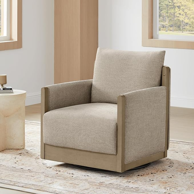 CHITA Swivel Accent Chair, Living Room Arm Chair, Mid Century Modern Reading Chair, Barrel Chair,... | Amazon (US)