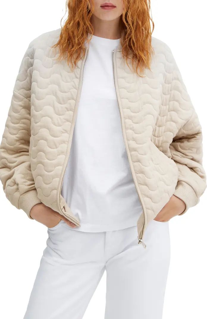 Oversize Quilted Bomber Jacket | Nordstrom