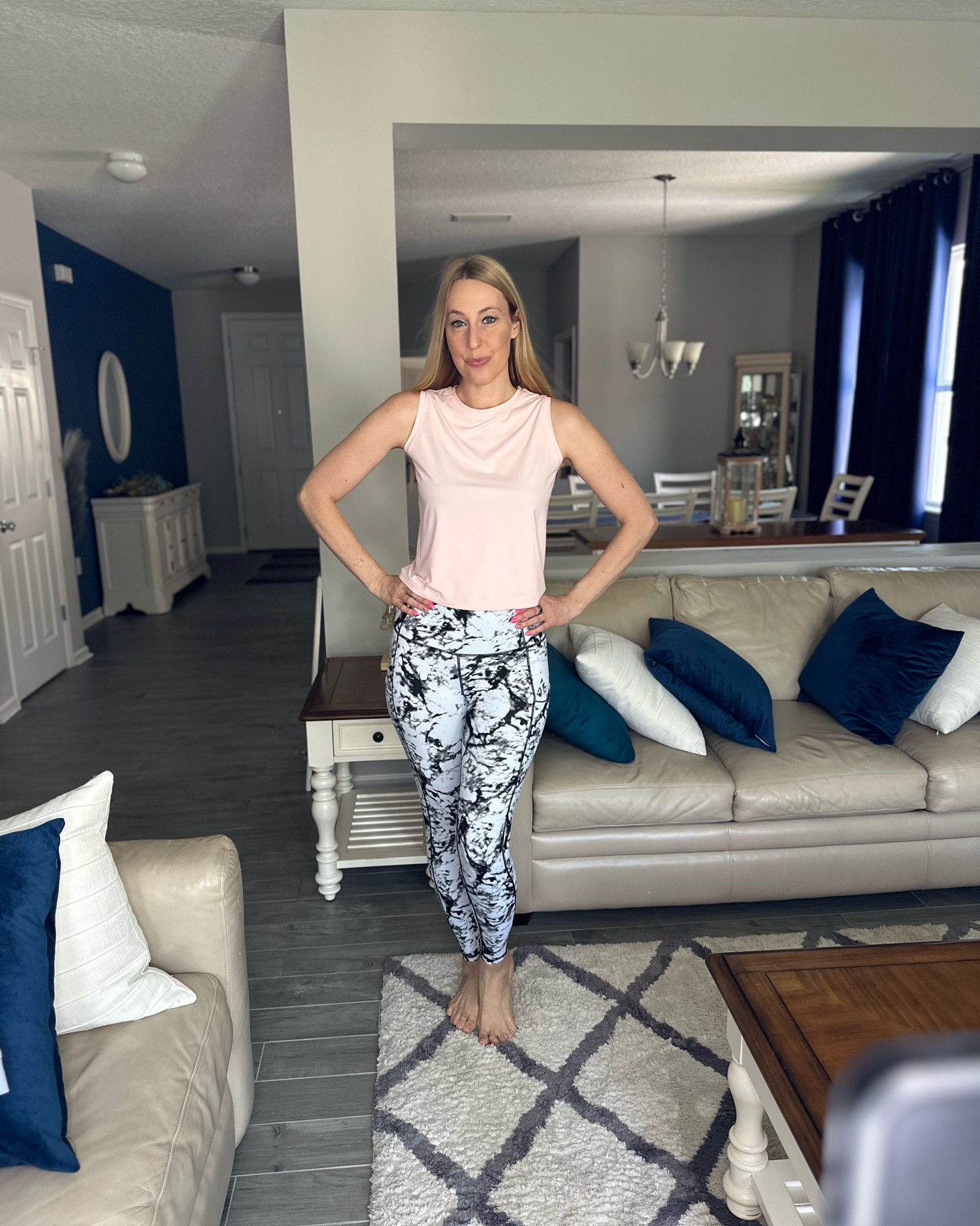 Working out in style
🤍 this top is perfect for all day wear or working out in
🤍 these leggings are thick enough to do your favorite workouts in
🤍 fits true to size, wearing size small and I am 5’10”
🤍 Amazon fashion under $50 find

#LTKfitnessgoals