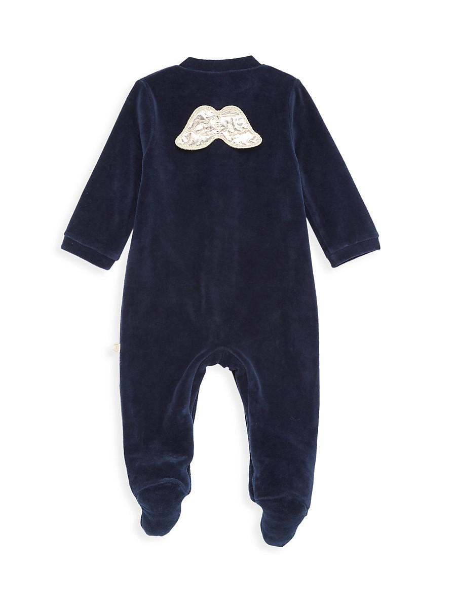 Baby's Velour Angel Wing Sleepsuit - Navy - Size 18 Months | Saks Fifth Avenue