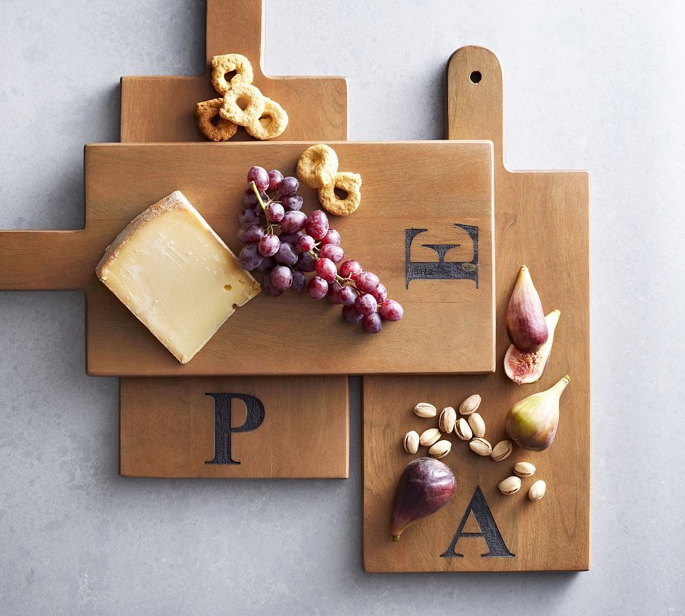 Alphabet Cheese Boards | Pottery Barn (US)