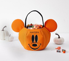 Disney Mickey Mouse Pumpkin Treat Bag | Pottery Barn Kids