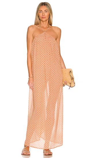 Kordova Maxi Dress in Orange Shells | Revolve Clothing (Global)