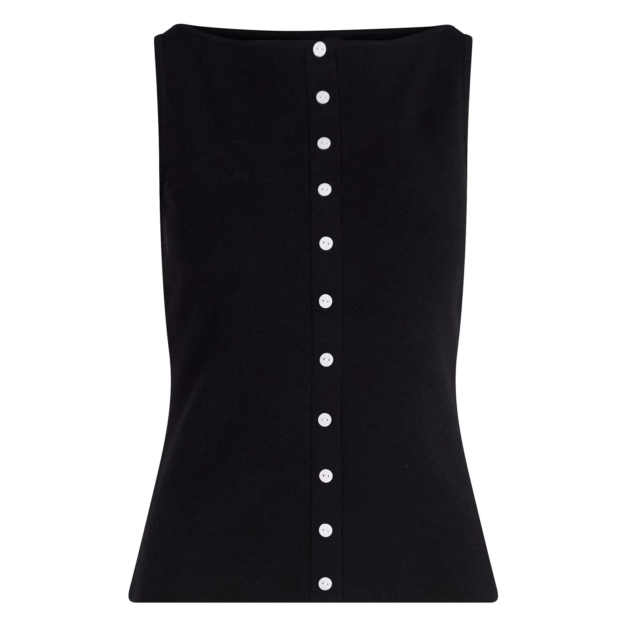 Scoop Women's Sleeveless Button Front Cardigan Sweater, Lightweight, Sizes XS-XXL | Walmart (US)