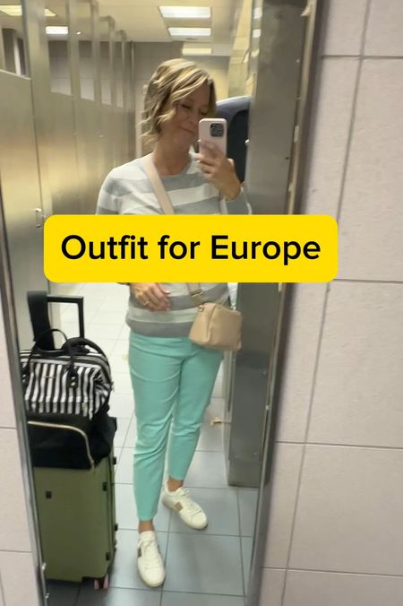 Travel outfit, airport style, supportive shoes, vacation outfit, layering pieces, supportive shoes, travel style

#LTKshoecrush #LTKtravel #LTKover40