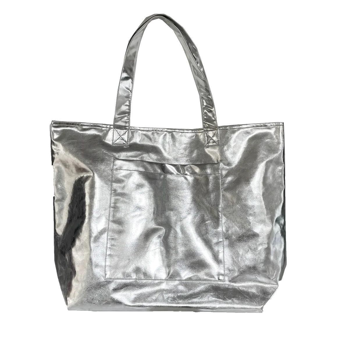 Silver Metallic Everything Bag - BACK IN STOCK! | Quilted Koala