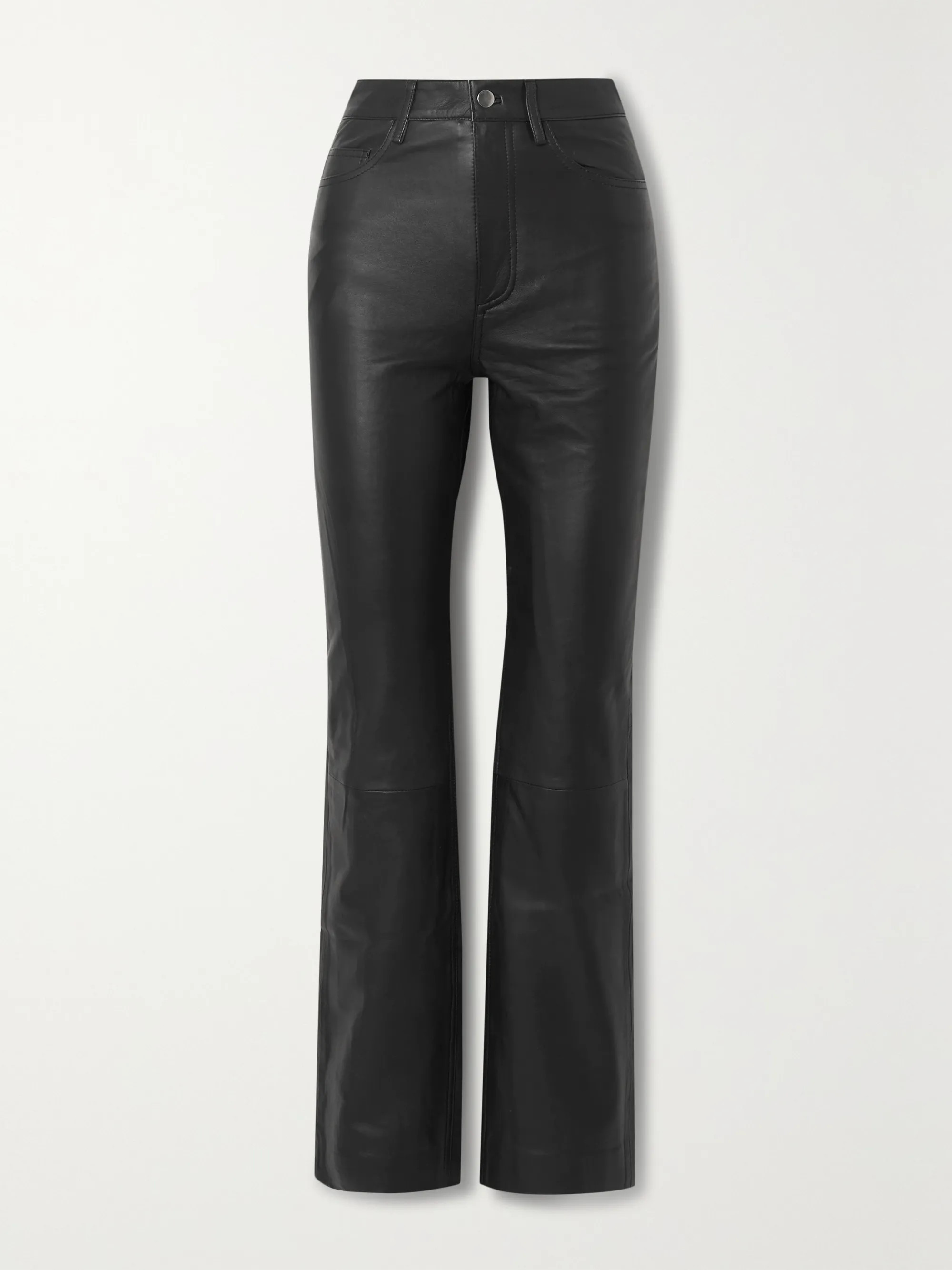 Lynn leather straight-leg pants | NET-A-PORTER (UK & EU)
