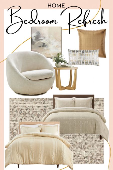 Give your bedroom a Spring refresh for less with these light and airy furniture and decor finds!

#LTKhome #LTKSeasonal #LTKsalealert