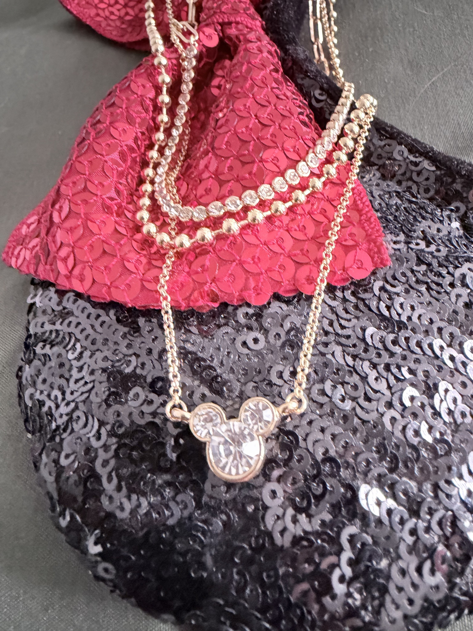 A closer look at the 3 different layers of this gorgeous necklace! It’s from BaubleBar, its regular price is $78 and it’s on sale for $15! 

#LTKCyberWeek #LTKGiftGuide #LTKSaleAlert