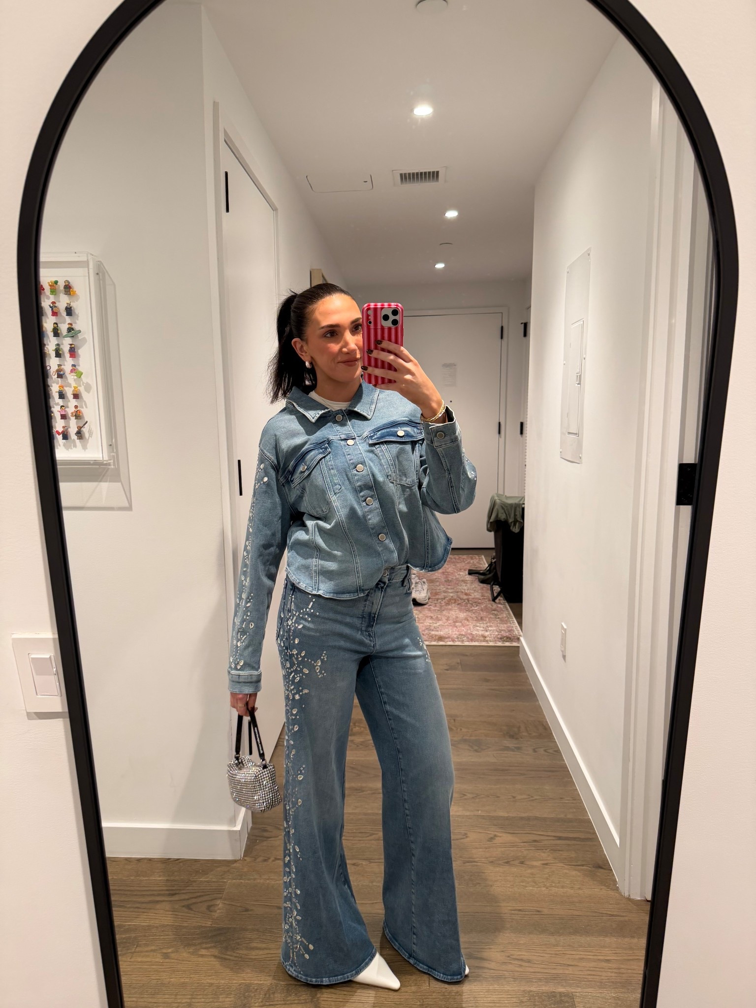 Love this denim crystal set! 🩶

#LTKSeasonal #LTKStyleTip