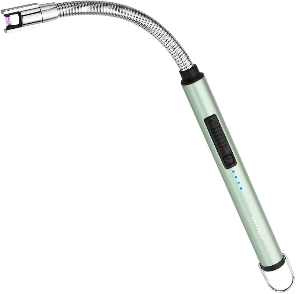 ARECTECH Lighter Candle Lighter Electric Lighter Rechargeable Lighter USB Arc Lighter Plasma for ... | Amazon (US)