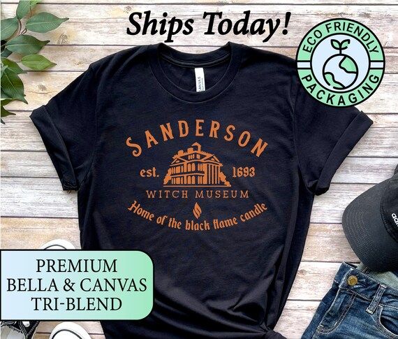 Sanderson Witch Museum Shirt Halloween Shirt Hocus Pocus | Etsy | Etsy (US)