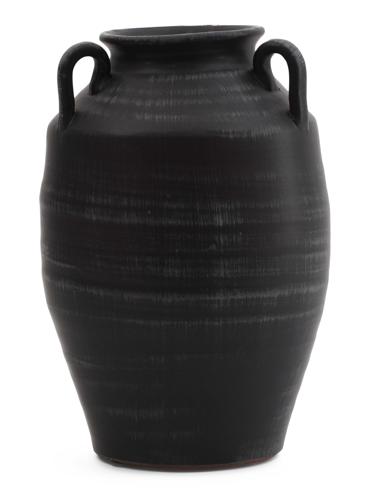 14in 3 Handle Ceramic Vase | TJ Maxx